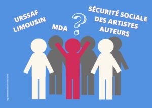 sécurité sociale des artistes auteurs, urssaf artistes auteurs, MDA